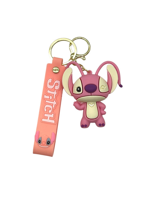 LLAVEROS STITCH SILICON | 4 MODELOS