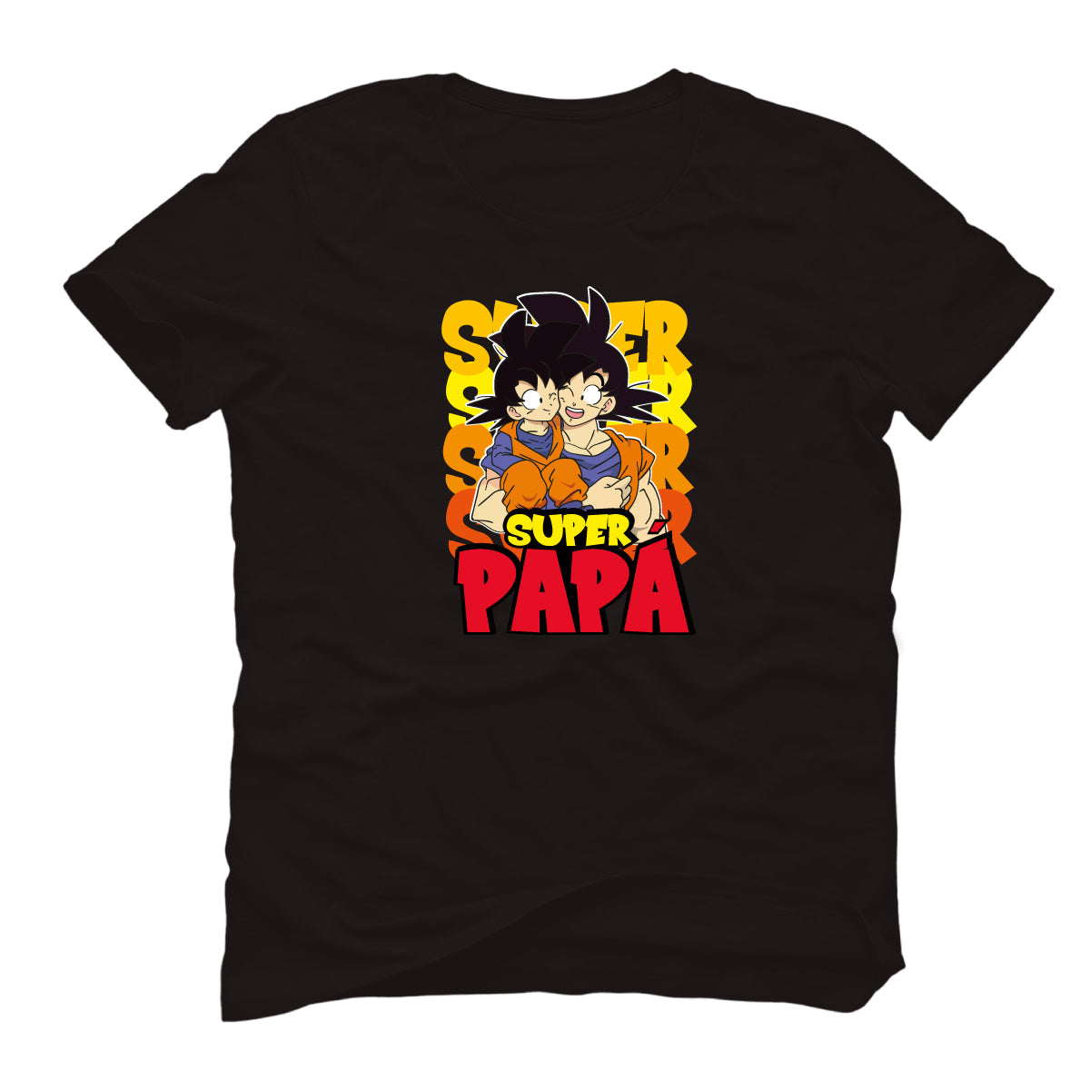 PLAYERA PAPÁ DRAGON BALL| 4 DISEÑOS