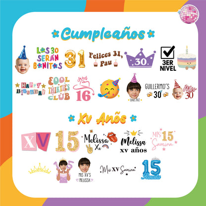 TATUAJES TEMPORALES PERSONALIZADOS