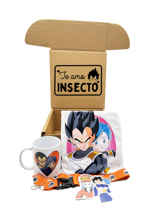 DRAGON BALL CON TAZA O VASO SAN VALENTÍN