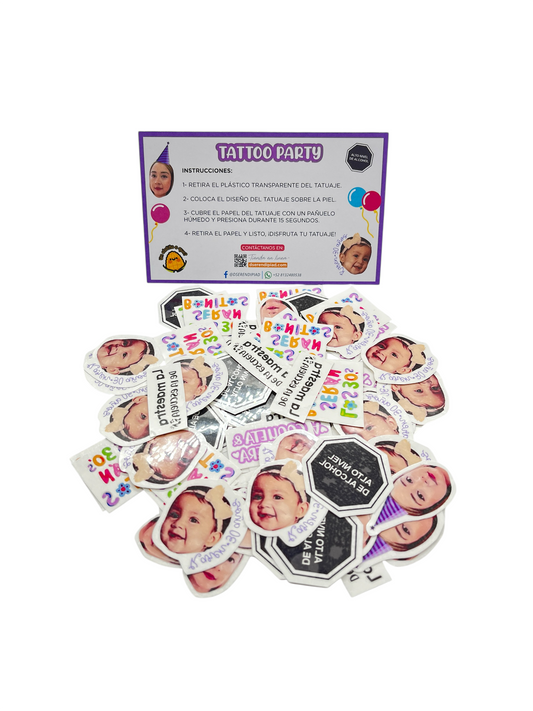 TATUAJES TEMPORALES PERSONALIZADOS