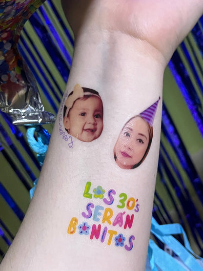 TATUAJES TEMPORALES PERSONALIZADOS