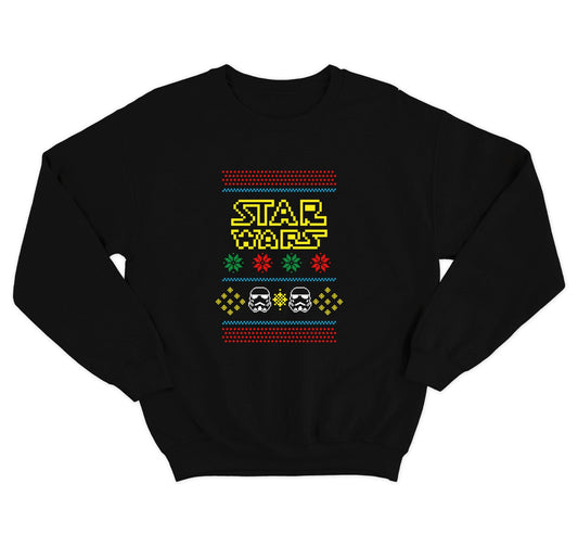 SUDADERA NAVIDAD UGLY STAR WARS