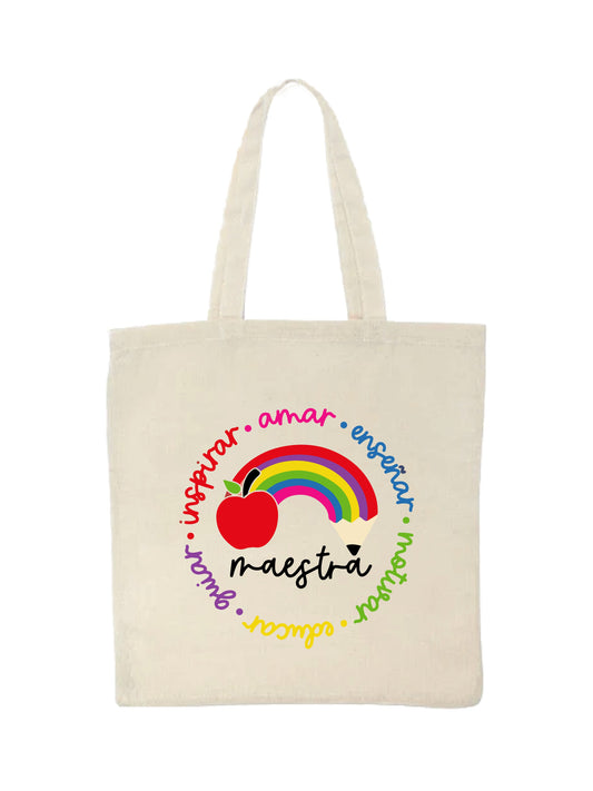 TOTE BAG DÍA DE MAESTRO | 6 MODELOS